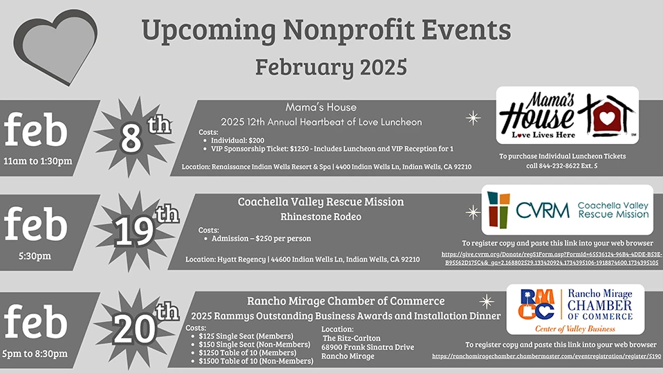 Upcoming Nonprofit Events